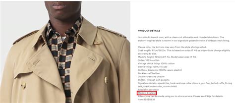 wo wird burberry kleidung hergestellt|burberry nz online.